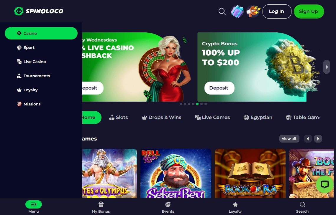 Spinoloco Casino